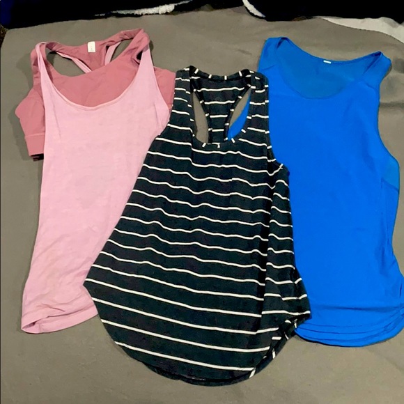 lululemon athletica Tops - Bundle of Lululemon tank tops woman’s size 10